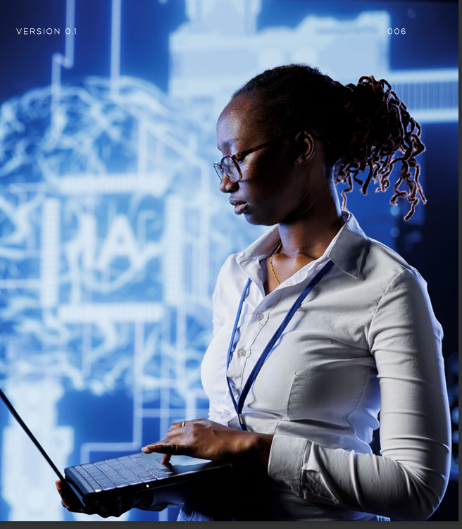 Forest canopy with sunlight